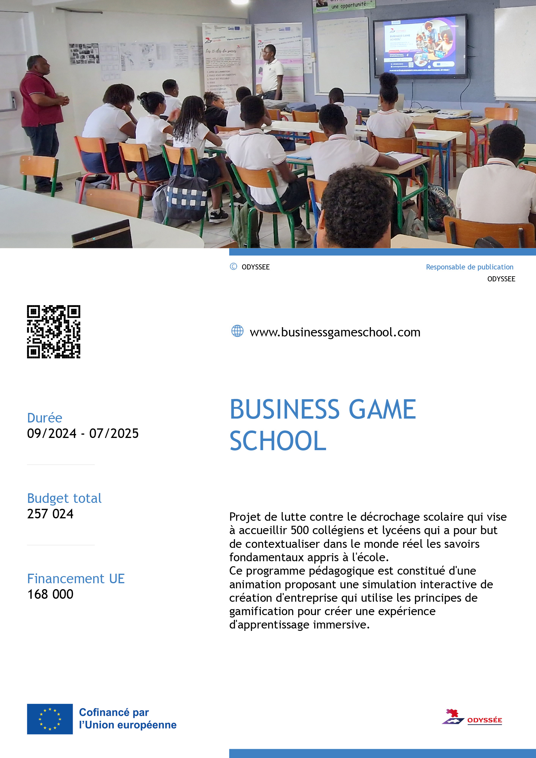 AFFICHE COMMUNICATION FSE-ODYSSEE 2024-2025